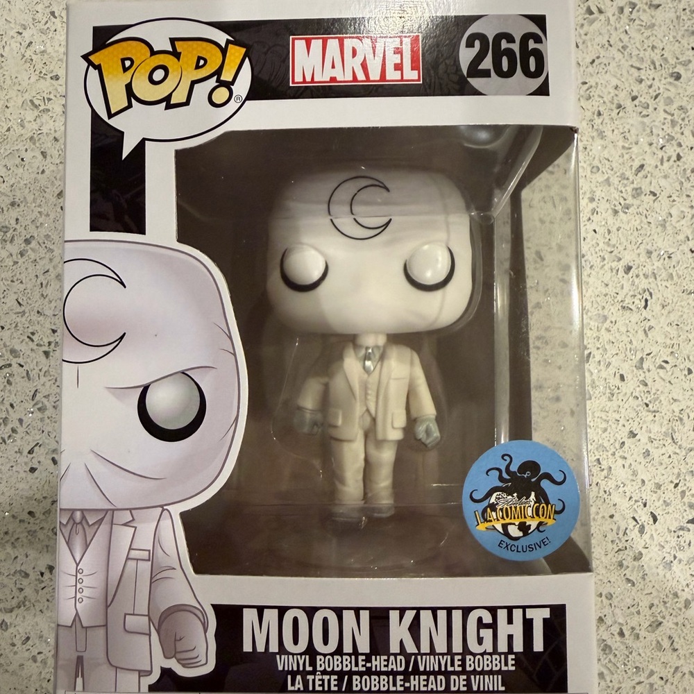 Funko Pop Moon Knight 266 LA Comic Con Exclusive Marvel